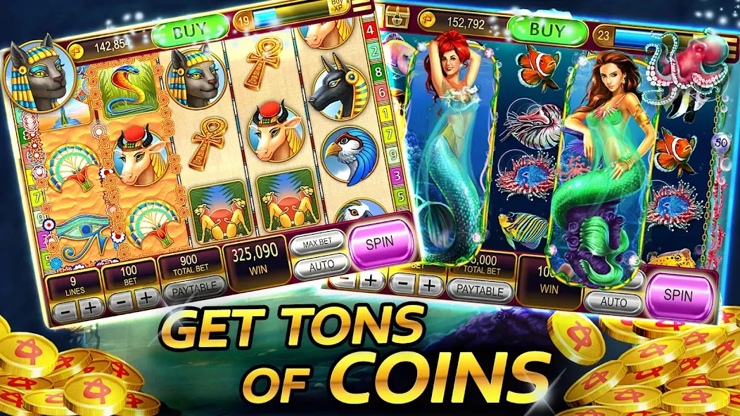 Vegas Casino - Slot Machines [MOD: безлимитные монеты и джекпоты] Screenshot 4