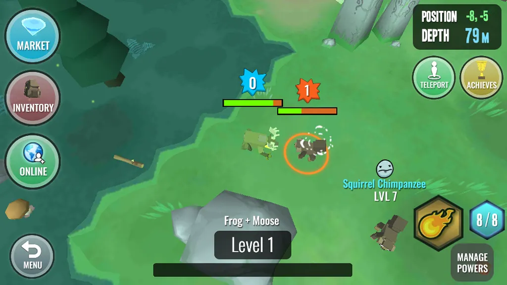 Hybrid Animals [MOD: безлимитные деньги и открыты все животные] Screenshot 4