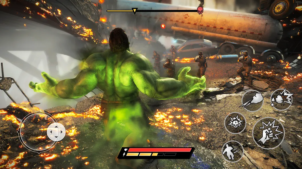 Muscle Hero: Future Evolution [MOD: безлимитные деньги и энергия] Screenshot 1