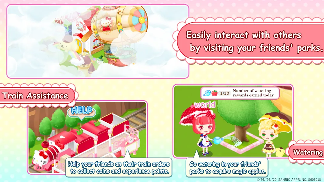 HelloKittyWorld2 Sanrio Kawaii [MOD: безлимитные монеты и открытые предметы] Screenshot 5
