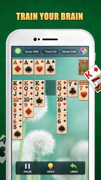 Solitaire Puzzle : Card Jigsaw [MOD: безлимитные подсказки и открыты все уровни] Screenshot 3