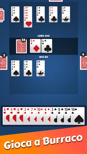 Burraco classico carte online [MOD: monete illimitate e tavoli sbloccati] Screenshot 1