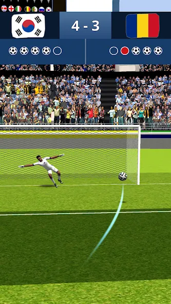 Final Shoot: Penalty-Shootout [MOD: безлимитные монеты и все команды] Screenshot 2