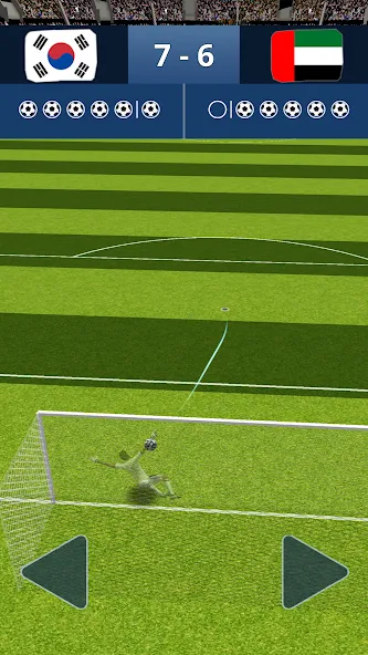 Final Shoot: Penalty-Shootout [MOD: безлимитные монеты и все команды] Screenshot 3