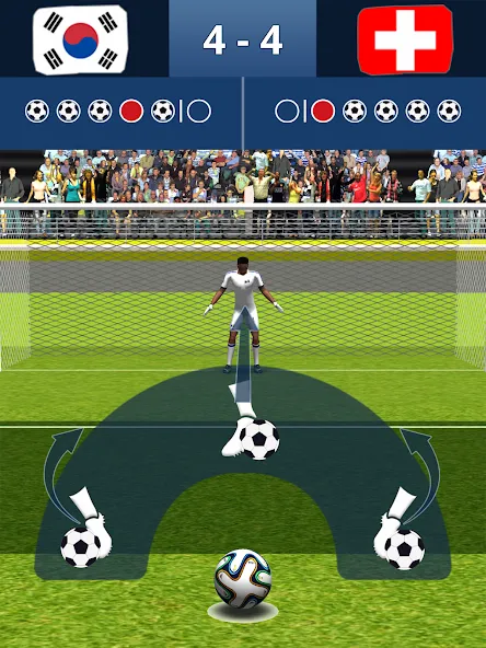 Final Shoot: Penalty-Shootout [MOD: безлимитные монеты и все команды] Screenshot 5