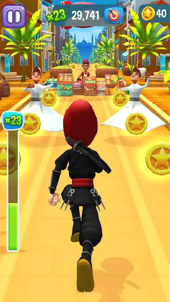 Angry Gran Run - Running Game [MOD: безлимитные монеты и ускорение бега] Screenshot 3