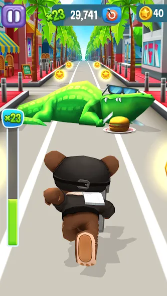 Angry Gran Run - Running Game [MOD: безлимитные монеты и ускорение бега] Screenshot 5