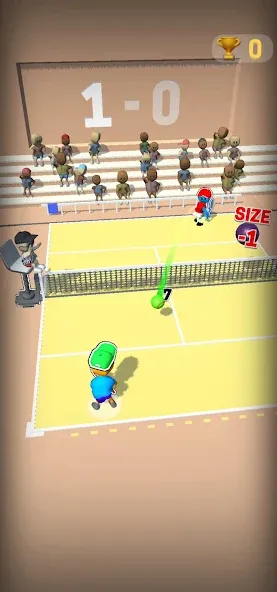 Deuce Hit! (Tennis] [MOD: безлимитные теннисные мячи и энергия] Screenshot 3