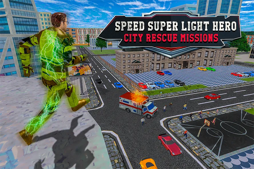 Light Superhero Speed Hero [MOD: суперскорость и все уровни открыты] Screenshot 5