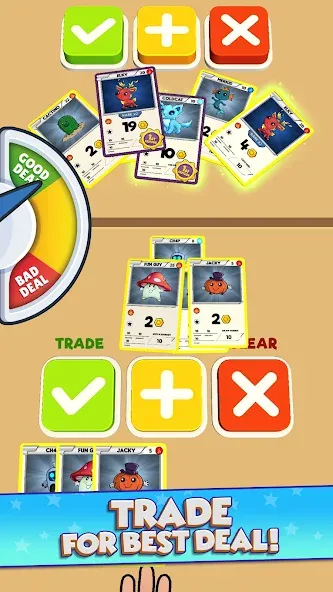Hyper Cards: Trade &amp; Collect [MOD: безлимитные деньги и карты разблокированы] Screenshot 2