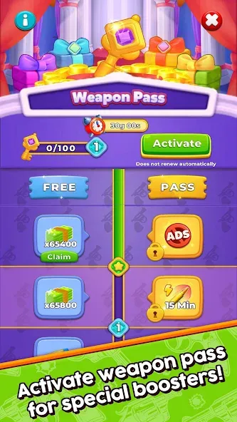 Weapon Craft Run [MOD: безлимитные деньги и оружие] Screenshot 4