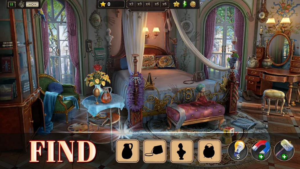 Hidden Objects: Coastal Hill [MOD: безлимитная энергия и подсказки] Screenshot 1
