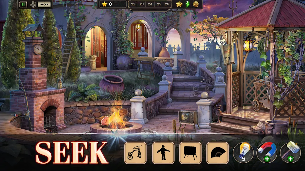 Hidden Objects: Coastal Hill [MOD: безлимитная энергия и подсказки] Screenshot 4