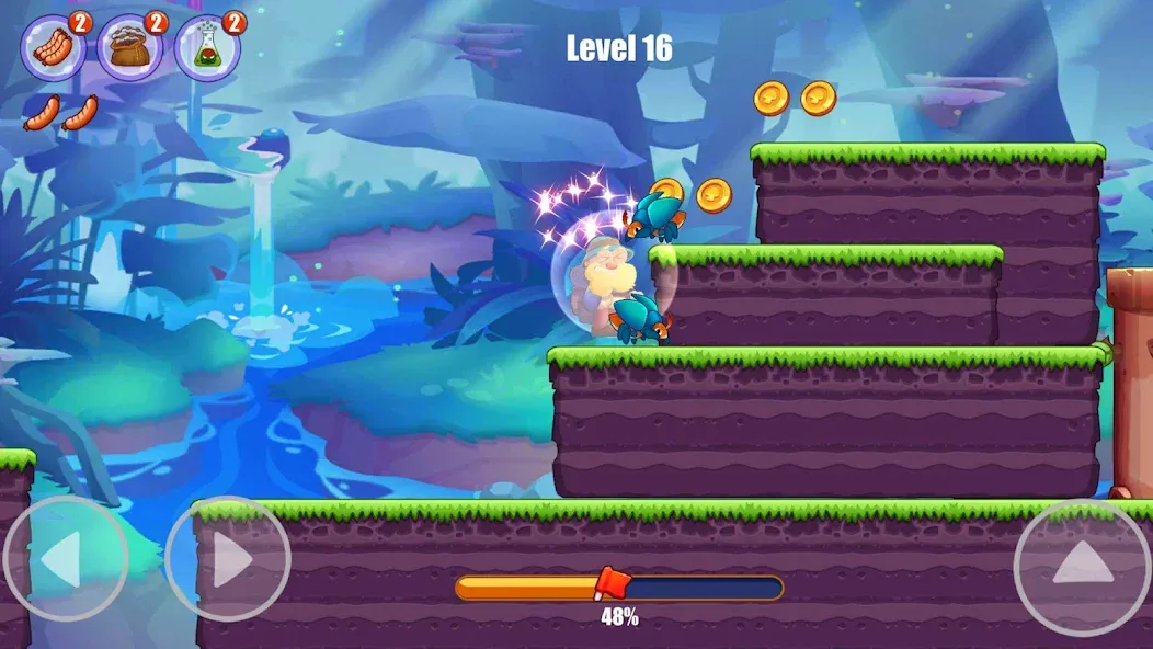Miner's World: Super Run Game [MOD: безлимитные монеты и открытые уровни] Screenshot 3