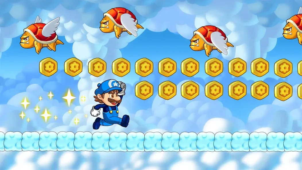 Super Machino: adventure game [MOD: безлимитные монеты и жизни] Screenshot 2