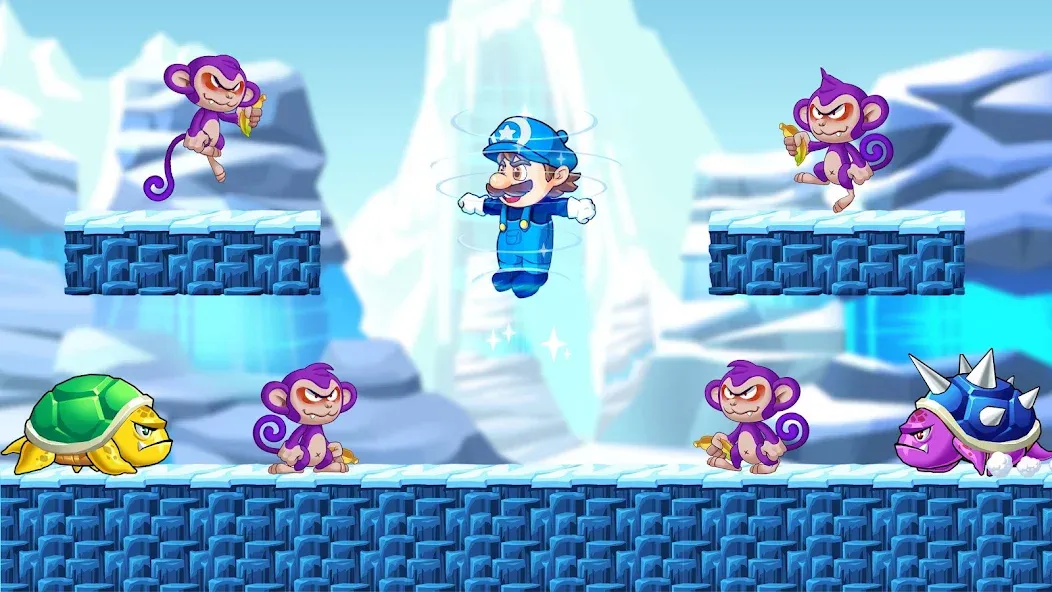 Super Machino: adventure game [MOD: безлимитные монеты и жизни] Screenshot 5