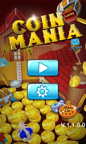 AE Coin Mania : Arcade Fun [MOD: безлимитные монеты и открытые бонусы] Screenshot 1