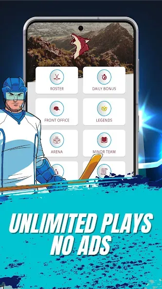 Astonishing Hockey Manager [MOD: безлимитные деньги и ресурсы] Screenshot 3