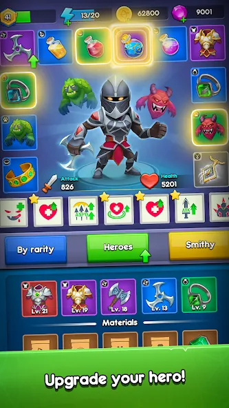 Magic Archer: fantasy rpg game [MOD: безлимитные ресурсы и усиленная атака] Screenshot 1