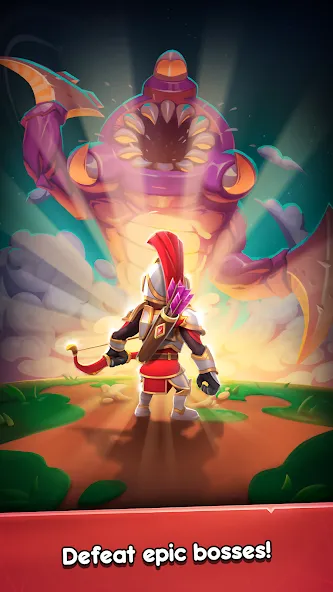 Magic Archer: fantasy rpg game [MOD: безлимитные ресурсы и усиленная атака] Screenshot 2