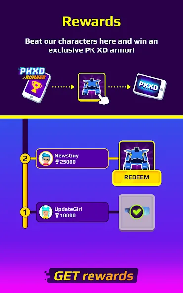 PKXD Runner [MOD: безлимитные монеты и открыты скины] Screenshot 4