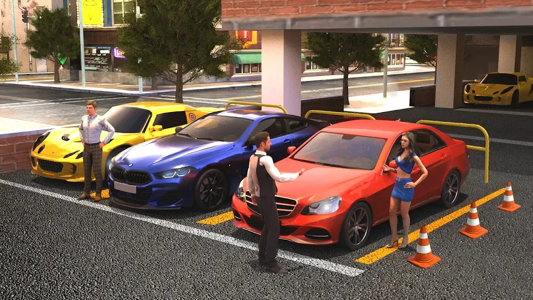 Luxury Car Parking Games [MOD: безлимитные деньги и все машины] Screenshot 2