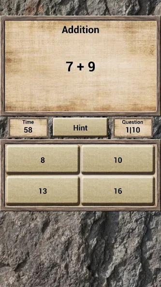 Math - Quiz Game [MOD: безлимитные подсказки и открыты все уровни] Screenshot 1