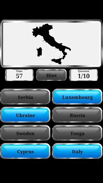 World Geography - Quiz Game [MOD: все страны и столицы открыты] Screenshot 4