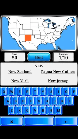 World Geography - Quiz Game [MOD: все страны и столицы открыты] Screenshot 5