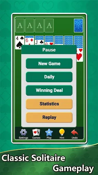 Aged Solitaire Collection [MOD: без рекламы и всё разблокировано] Screenshot 2