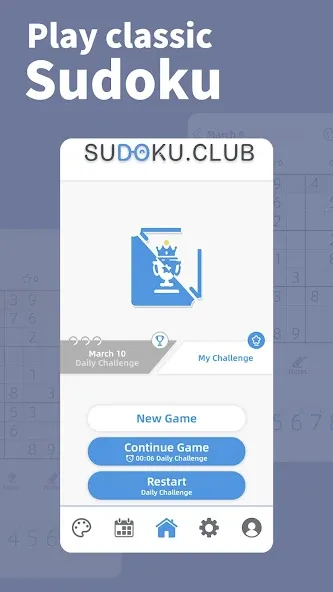 AGED Sudoku [MOD: открыты все уровни и подсказки] Screenshot 1