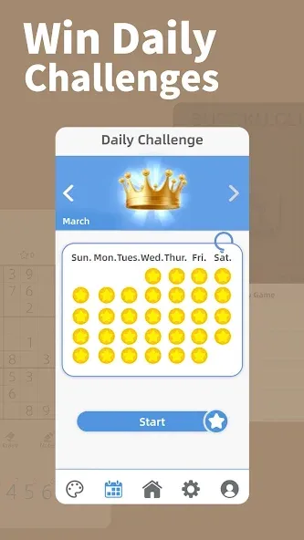 AGED Sudoku [MOD: открыты все уровни и подсказки] Screenshot 3