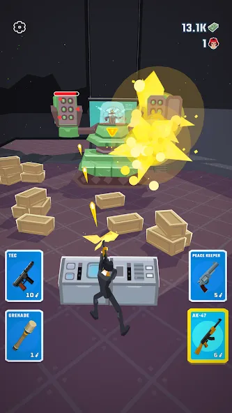 Agent Action -  Spy Shooter [MOD: бесконечные патроны и все оружие] Screenshot 3
