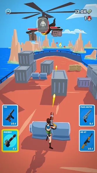 Agent Action -  Spy Shooter [MOD: бесконечные патроны и все оружие] Screenshot 4
