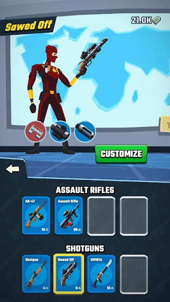 Agent Action -  Spy Shooter [MOD: бесконечные патроны и все оружие] Screenshot 5