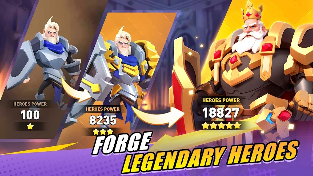 Valor Legends: Idle RPG [MOD: безлимитные ресурсы и герои] Screenshot 4