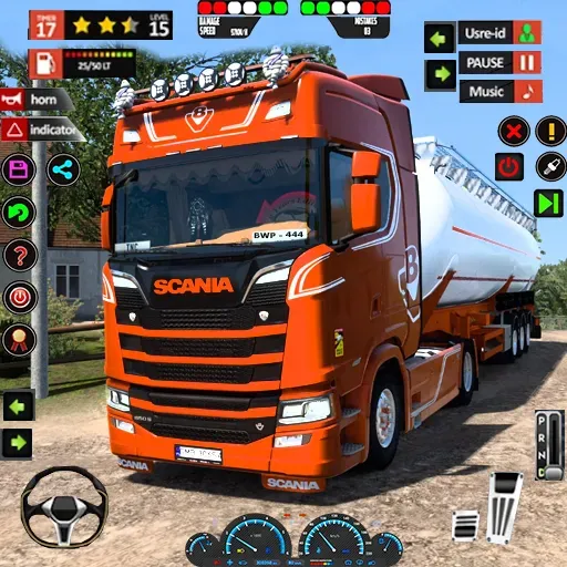 Oil Tanker Transport Simulator [MOD: безлимитные деньги и топливо] Screenshot 1