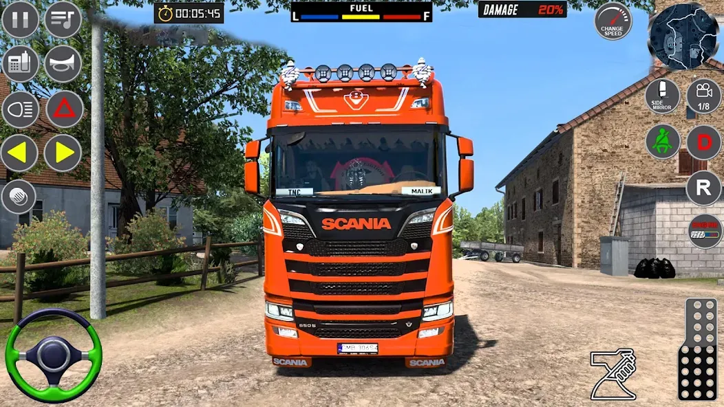 Oil Tanker Transport Simulator [MOD: безлимитные деньги и топливо] Screenshot 3