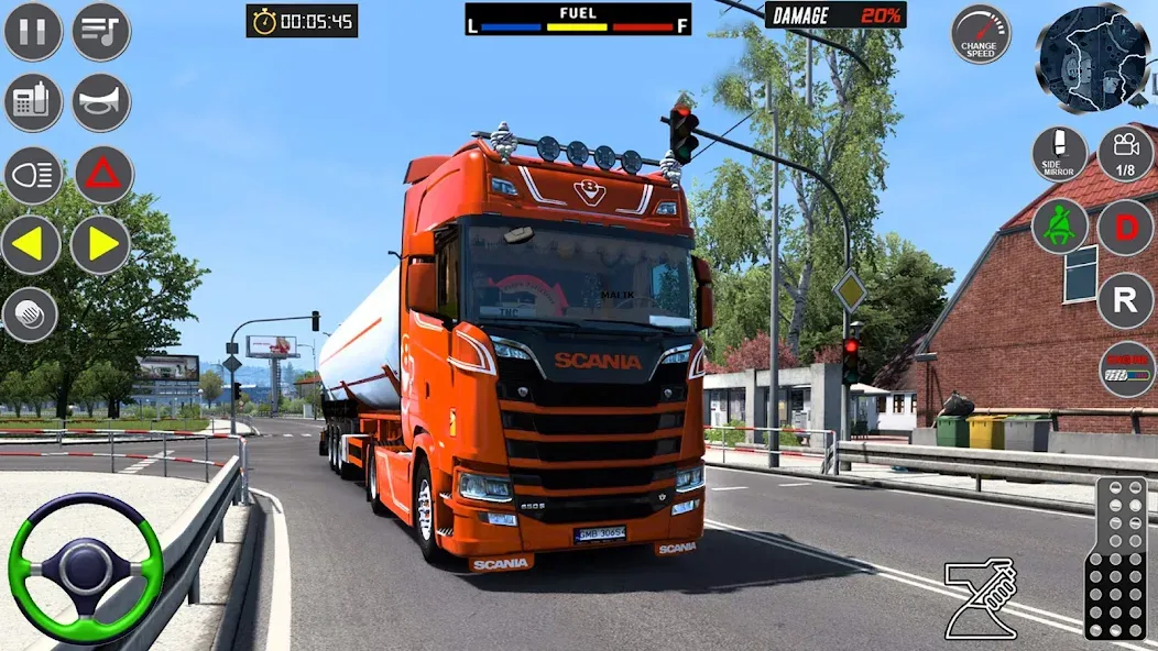 Oil Tanker Transport Simulator [MOD: безлимитные деньги и топливо] Screenshot 5