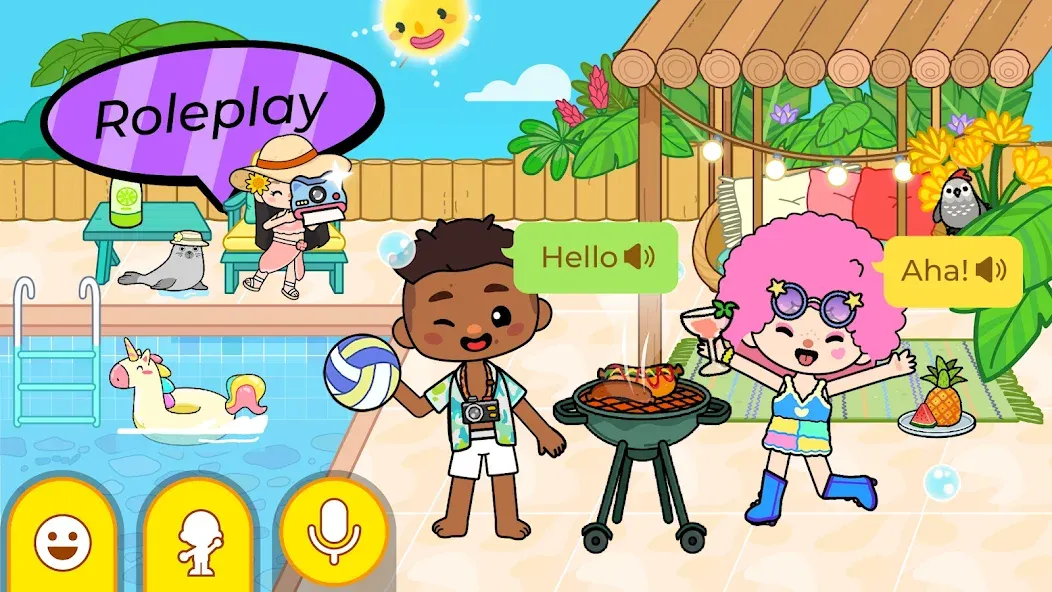 Aha World: Baby Care [MOD: разблокированы все предметы и локации] Screenshot 3
