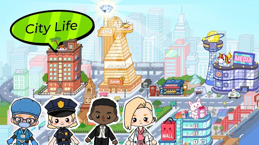 Aha World: Baby Care [MOD: разблокированы все предметы и локации] Screenshot 4