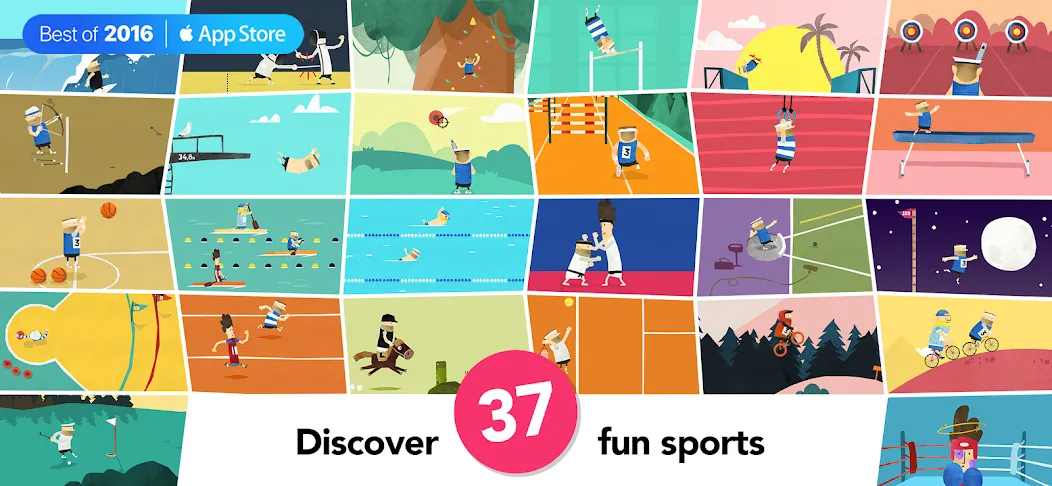 Fiete Sports - 37 Sport Games [MOD: открыты все спортивные игры] Screenshot 1