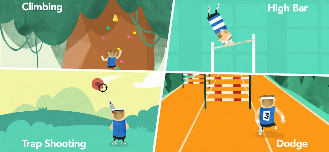 Fiete Sports - 37 Sport Games [MOD: открыты все спортивные игры] Screenshot 5