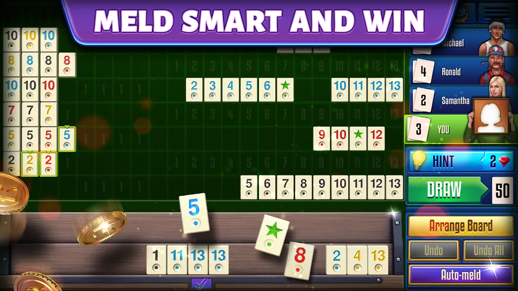 Rummy Club [MOD: безлимитные фишки и быстрые победы] Screenshot 1