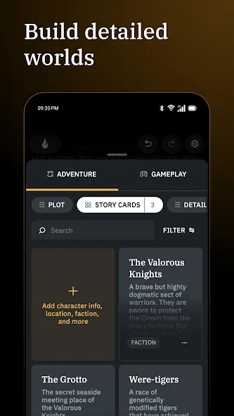 AI Dungeon [MOD: безлимитные приключения и ресурсы] Screenshot 2
