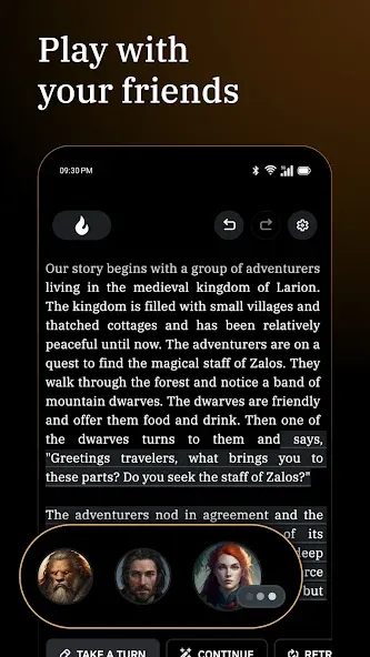 AI Dungeon [MOD: безлимитные приключения и ресурсы] Screenshot 4