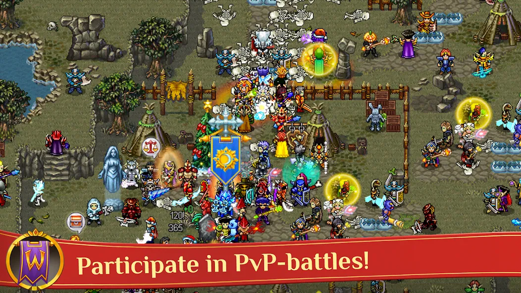 Warspear Online (MMORPG, RPG] [MOD: безлимитные ресурсы и усиленный персонаж] Screenshot 3