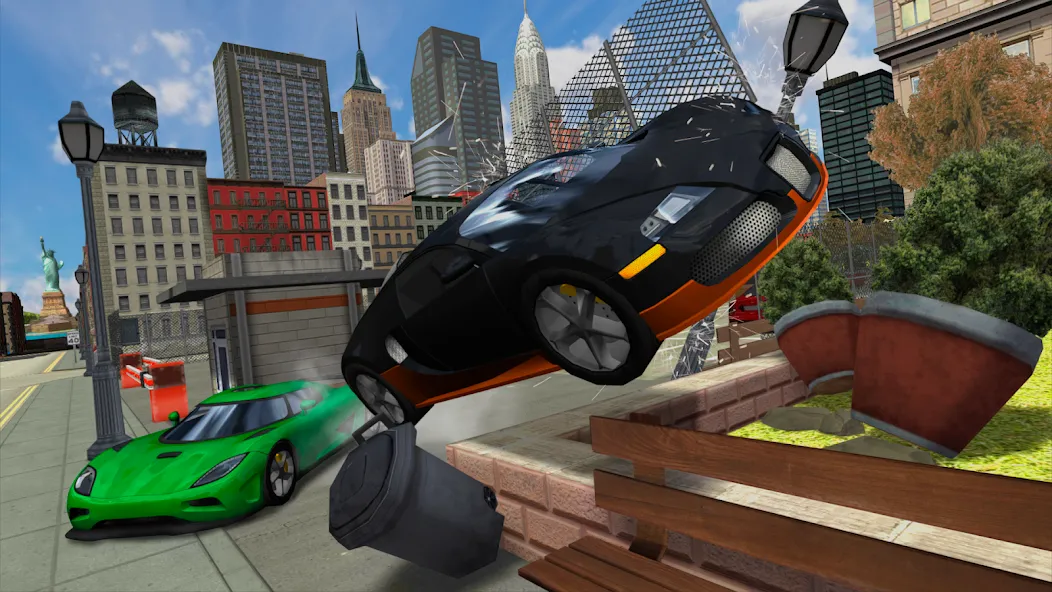 Car Driving Simulator: NY [MOD: безлимитные деньги и топливо] Screenshot 2