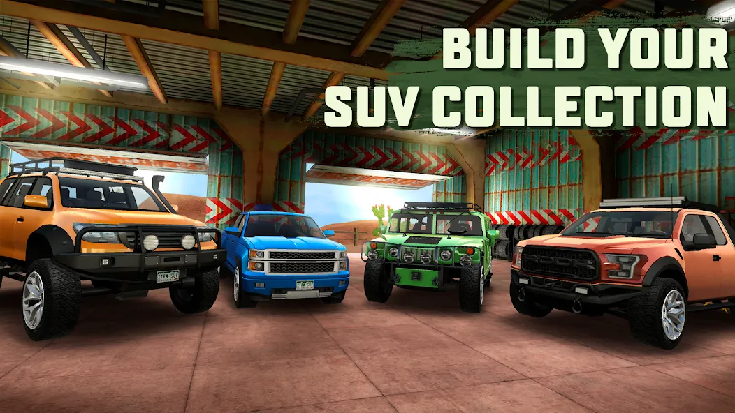 Extreme SUV Driving Simulator [MOD: безлимитные деньги и топливо] Screenshot 4