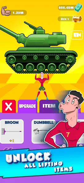 Lifting Ronaldo [MOD: безлимитные деньги и новые уровни] Screenshot 3